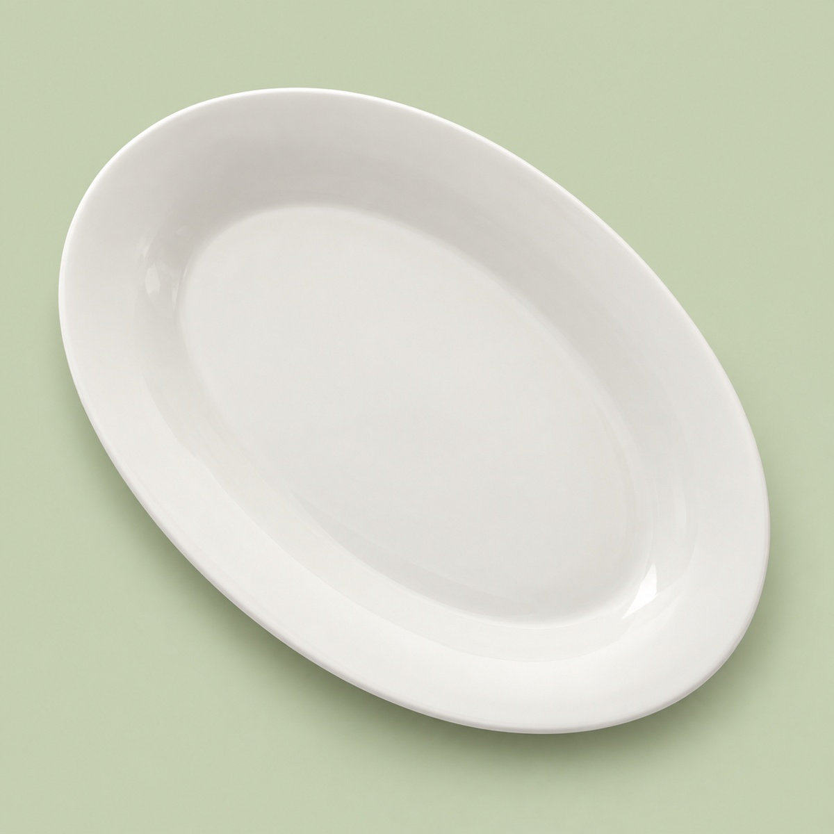 Classic Ivory Oval Serving Platter